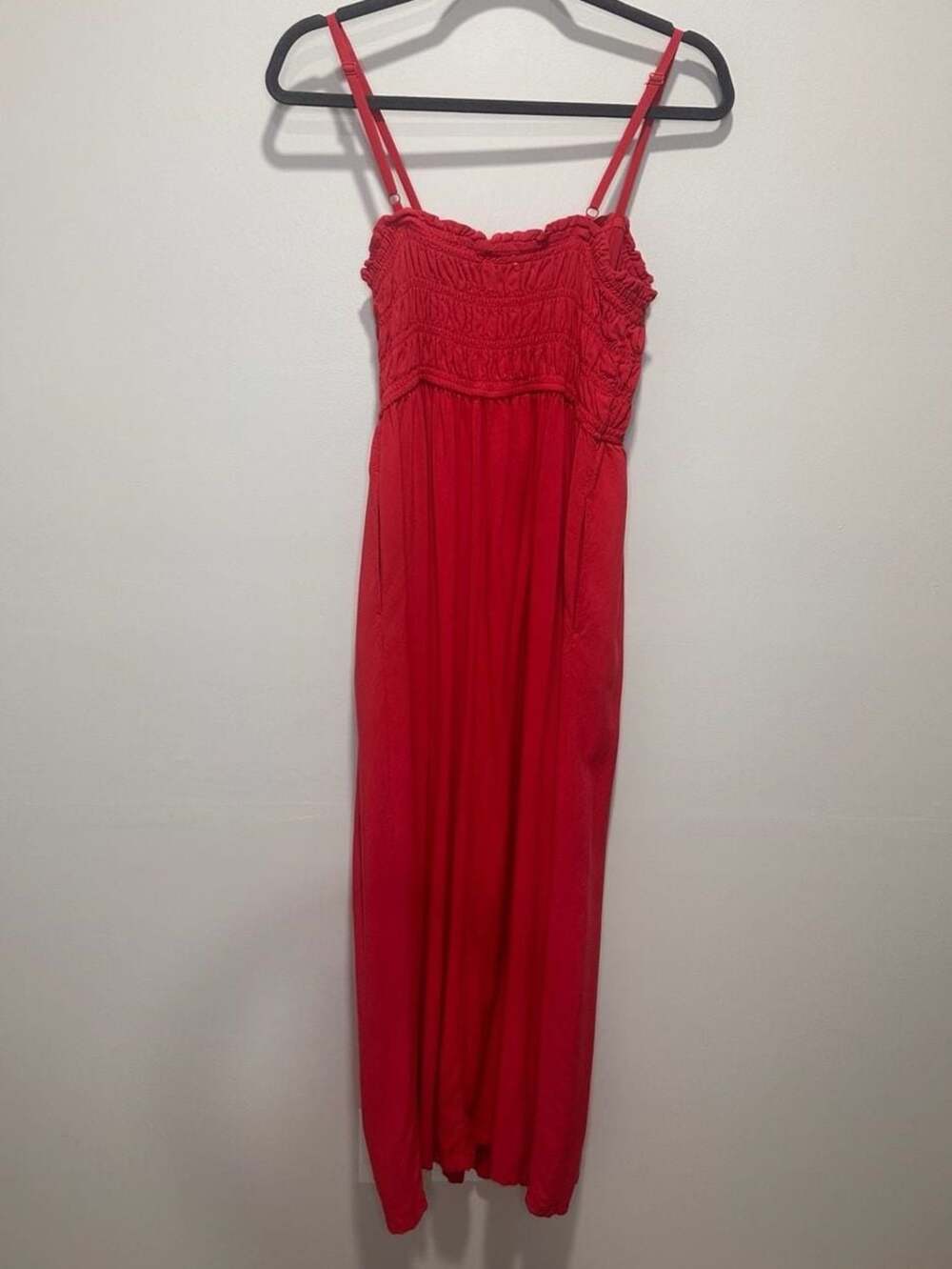 Old Navy Women’s Coral Super Soft Maxi Dress, Sz M - Picture 3 of 6